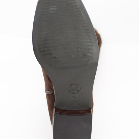 Michael Kors Women's Bromley Suede Side-Zip Over The Knee Boots - Picture 7 of 9